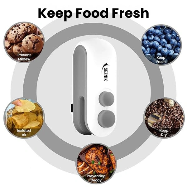 HeatSealPro™ Portable Mini Sealer