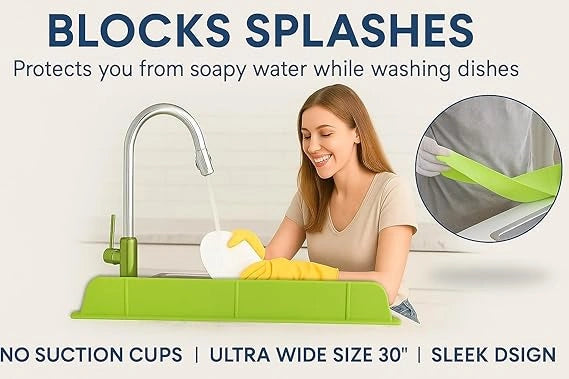 Silicone Sink Splash Guard™ – Buy 1 Get 1 Free