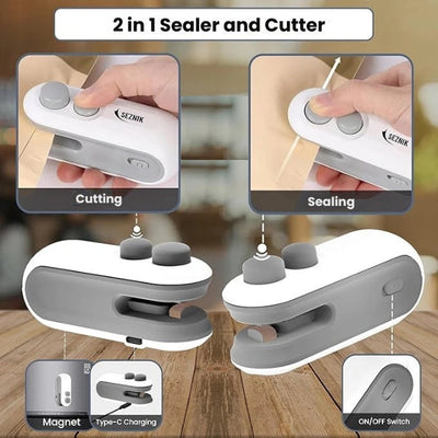 HeatSealPro™ Portable Mini Sealer